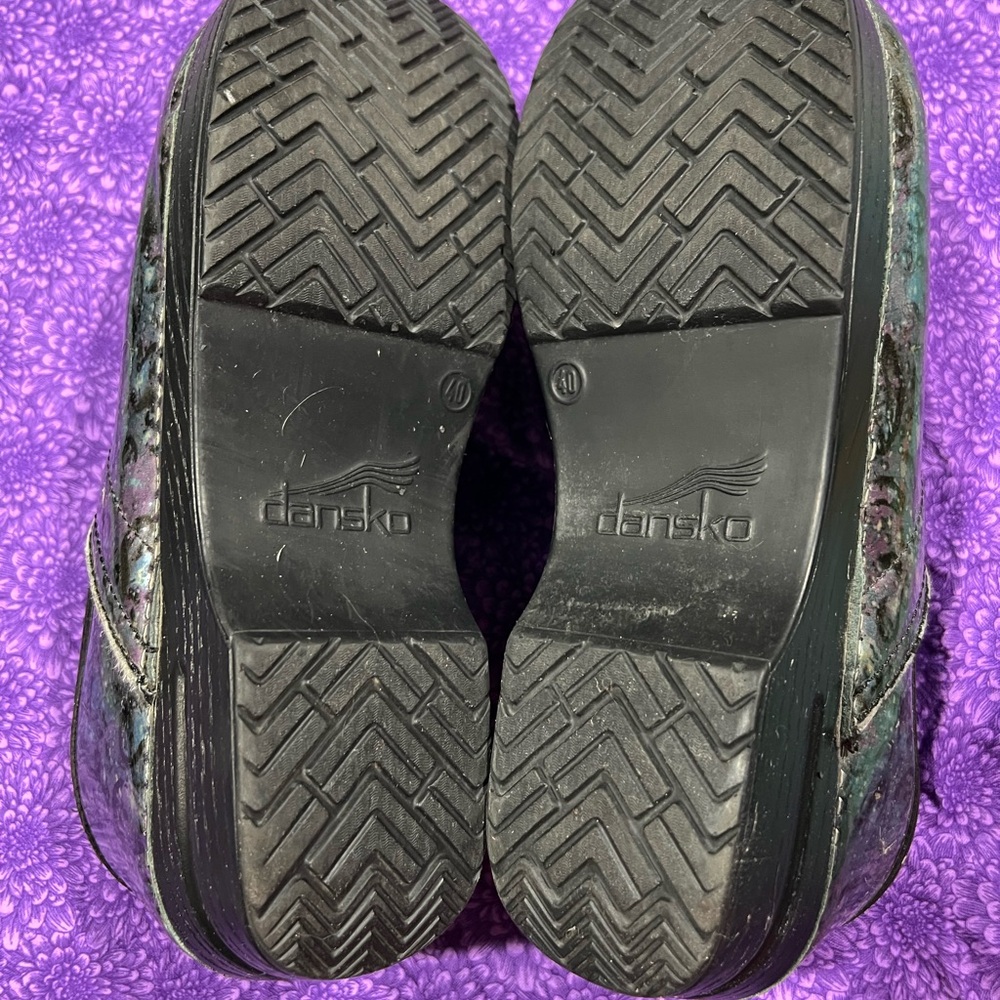 Dansko Colorful Patterned Clogs - Picture 3 of 5
